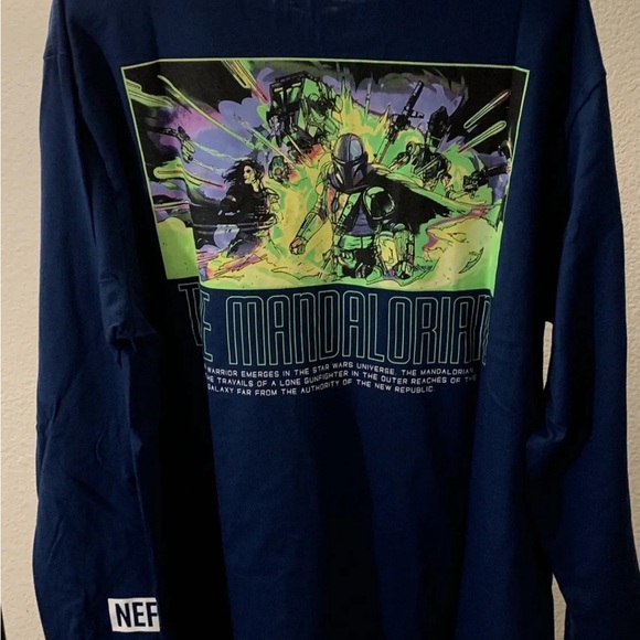 NWT Men’s Neff The Mandalorian L/S T (XL) - Picture 2 of 6